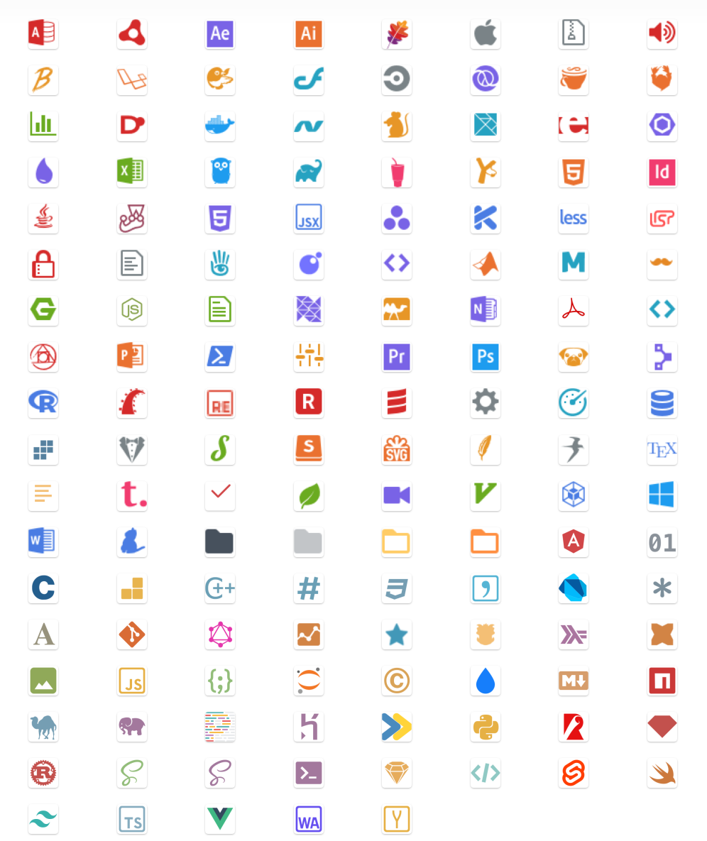 Ayu Cola Icons Preview